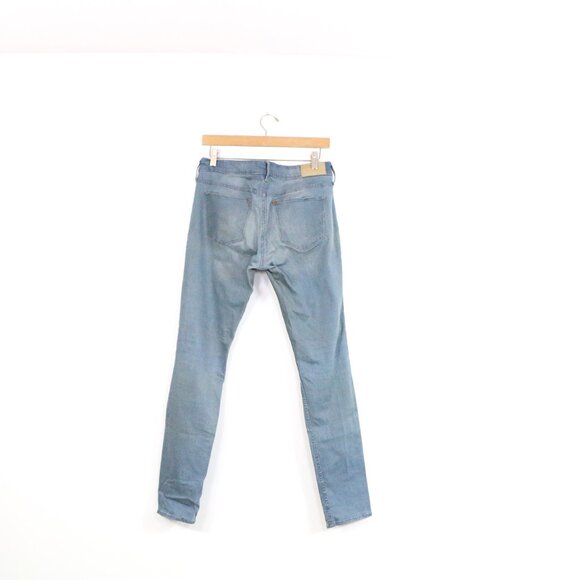 *H&M Grey Blue Wash Skinny Low Waist Jeans - Picture 7 of 7